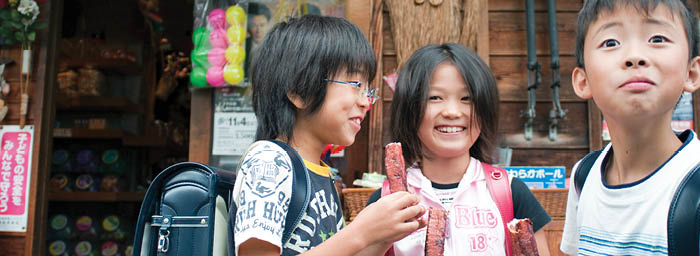 Dagashi-ya: is a store that specializes in traditional Japanese candy “Dagashi".