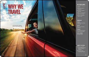 Spreads from the program Reflect