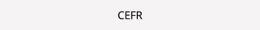 CEFR