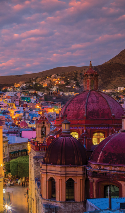 J73MR2 Guanajuato is a city and municipality in central Mexico and the capital of the state of the same name. It is part of the macroregion of Bajio. It is i