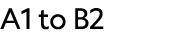 A1 to B2