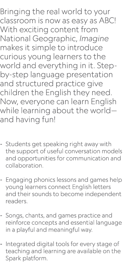  Bringing the real world to your classroom is now as easy as ABC! With exciting content from National Geographic, Ima...