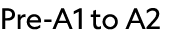 Pre A1 to A2