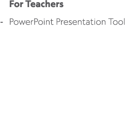 For Teachers PowerPoint Presentation Tool 