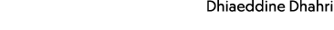Dhiaeddine Dhahri 