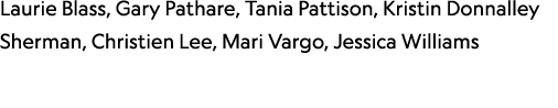Laurie Blass, Gary Pathare, Tania Pattison, Kristin Donnalley Sherman, Christien Lee, Mari Vargo, Jessica Williams 