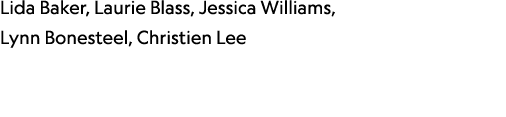 Lida Baker, ﻿Laurie Blass, Jessica Williams, Lynn Bonesteel, Christien Lee 