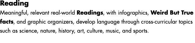 Reading Meaningful, relevant real world Readings, with infographics, Weird But True facts, and graphic organizers, de...