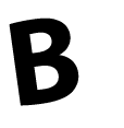 B