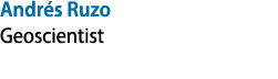 Andr s Ruzo Geoscientist