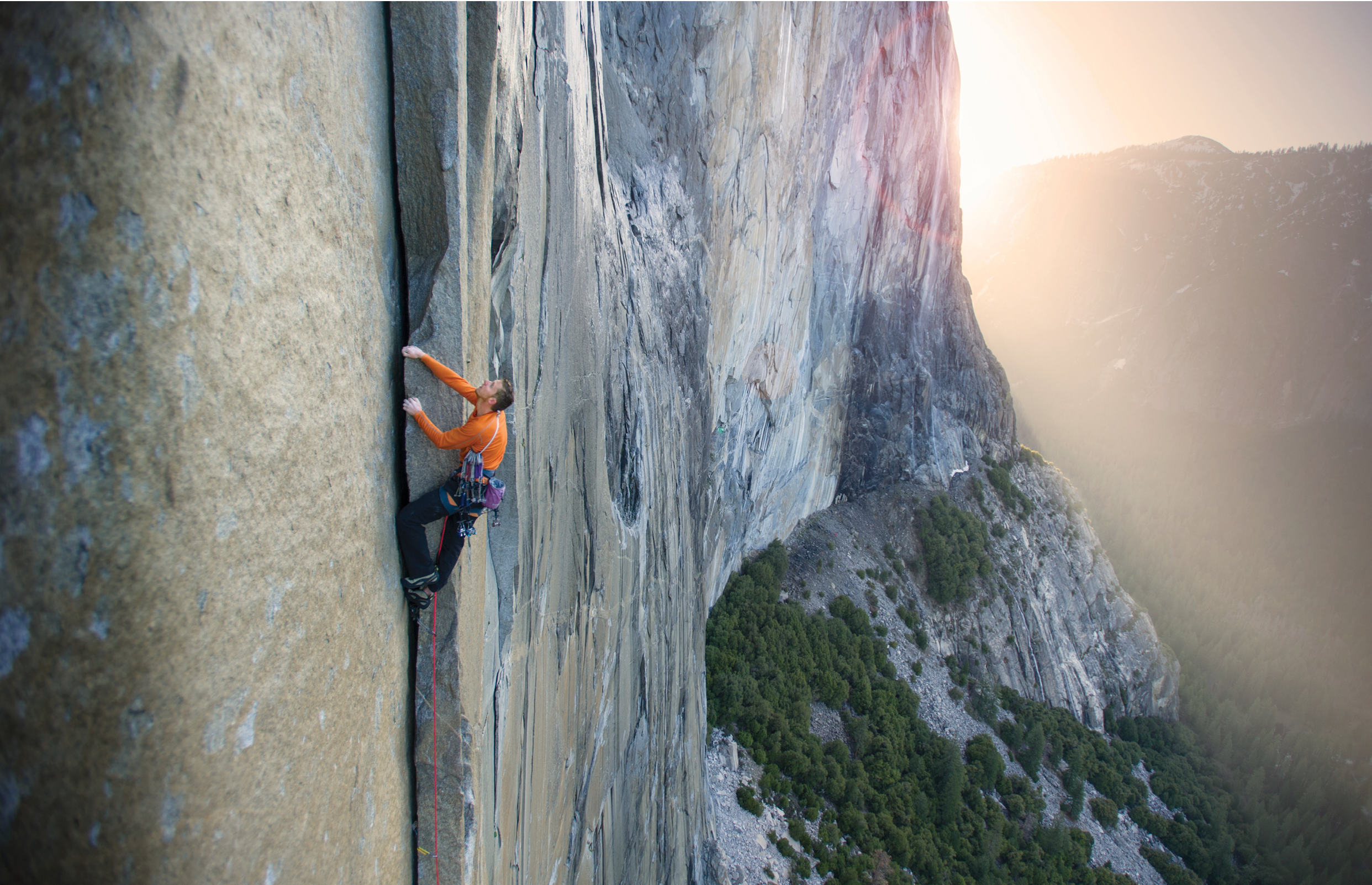 Tommy Caldwell and climbing partner Kevin Jorgeson attempt the Mescalito route on Yosemite's El Capitan. This is Caldwell's fourth season attempting the route, considered to be one of the most difficult in the world.  He hopes to come back next fall and be greated by a longer climbing season. Caldwell's fiance Rebecca Piestch also appears in some photos.