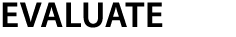 evaluAte