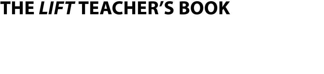 The Lift Teacher’s Book