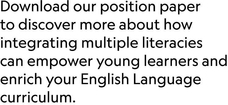 Download our position paper to discover more about how integrating multiple literacies can empower young learners and...
