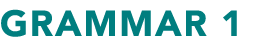 grammar 1