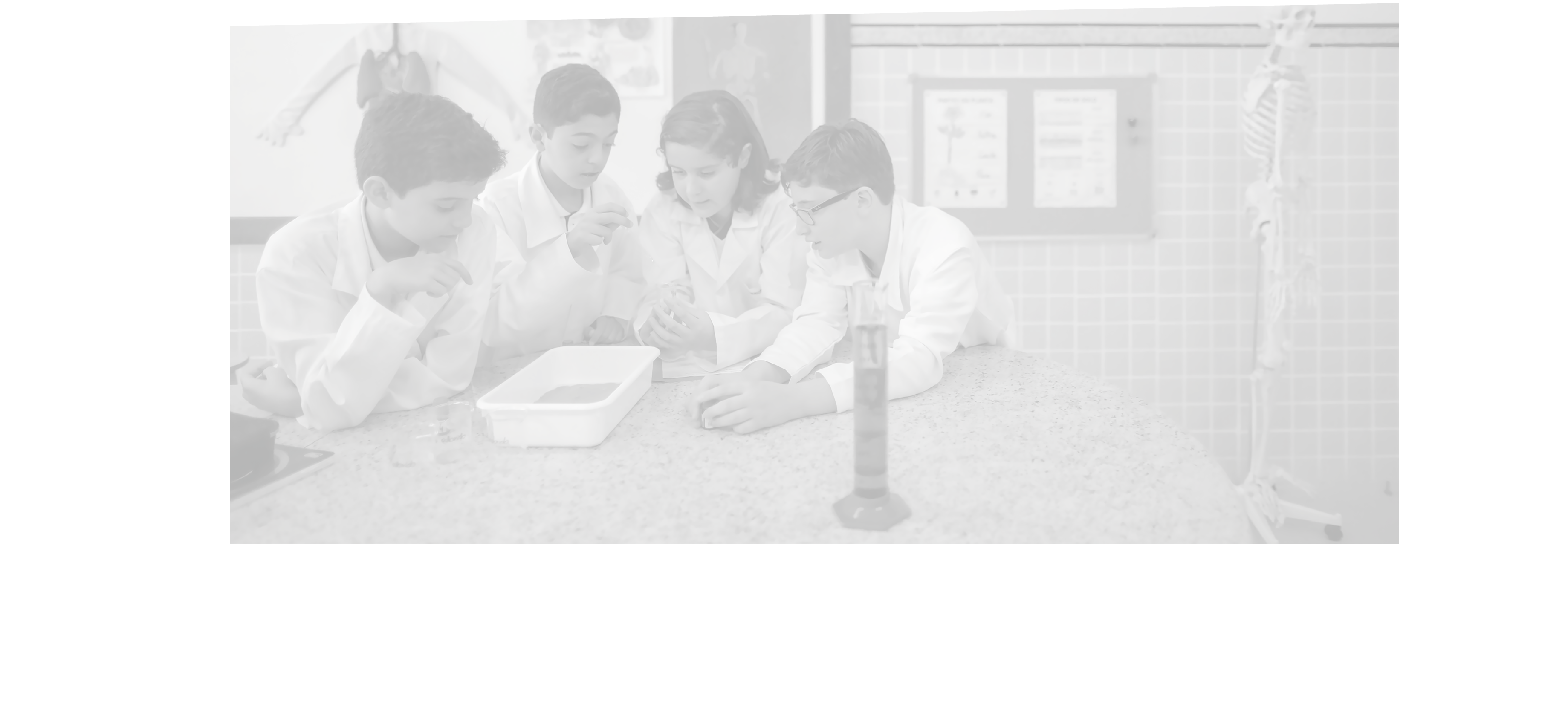 Young students learning science in Belo Horizonte, Brazil.