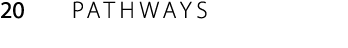 20 PATHWAYS