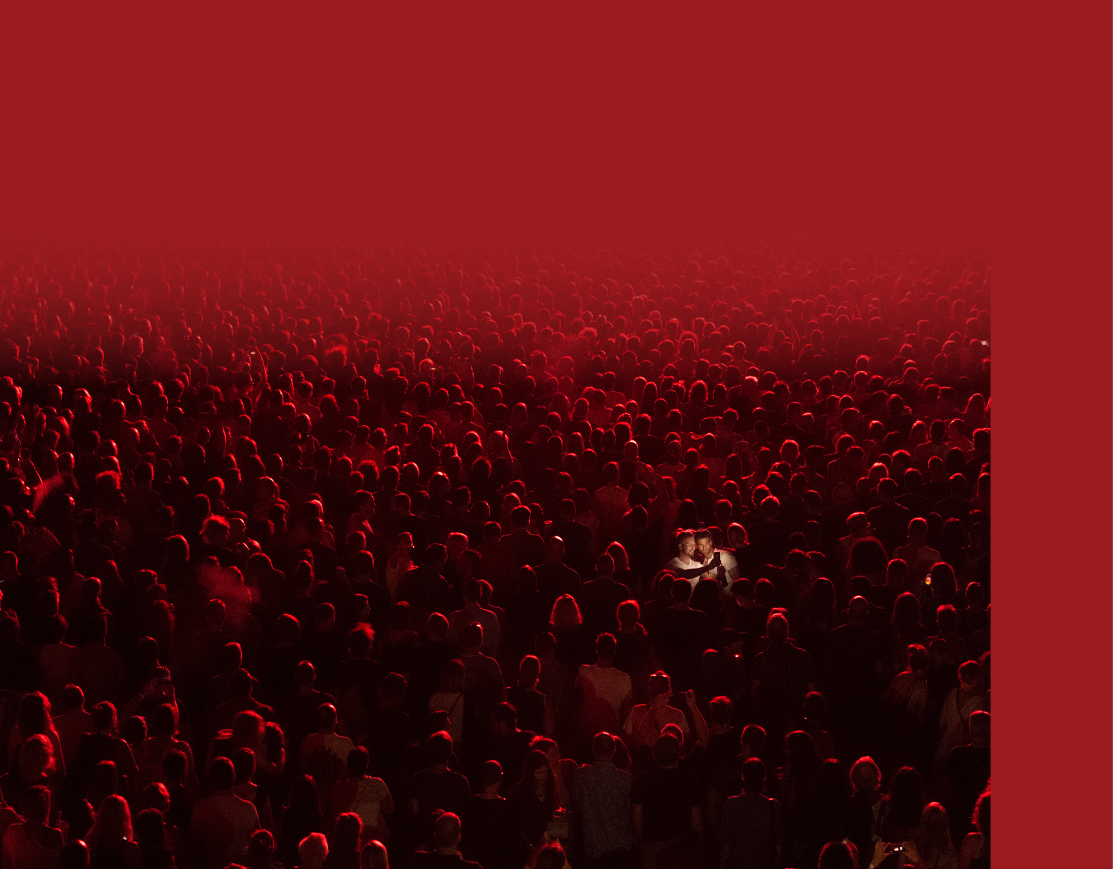 Jelena Jankovic Selfie culture (1).tif Credit Line: © Jelena Jankovic  Image Description: Selfie during a concert