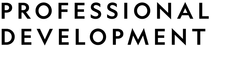 PROFESSIONAL DEVELOPMENT