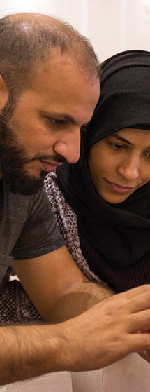 Bahrain, A Bahraini family gathers three generations every Saturday   This family is very artistic   Nearly everyone is a painter or writer or a designer 