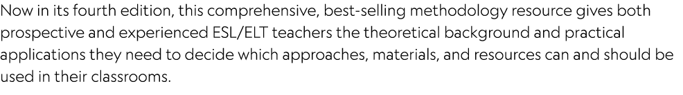 Now in its fourth edition, this comprehensive, best-selling methodology resource gives both prospective and experienc...