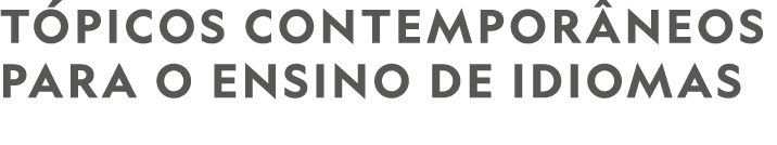 T picos contempor neos para o ensino de idiomas