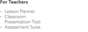 For Teachers Lesson Planner Classroom Presentation Tool Assessment Suite 