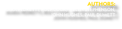 Authors: Mara Pedretti; Rolf Cook; Helen Stephenson, John Hughes, PAUL DUMETT