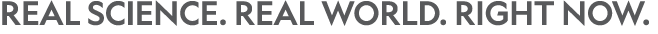Real Science  Real World  Right Now  