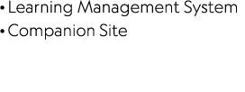   Learning Management System   Companion Site 