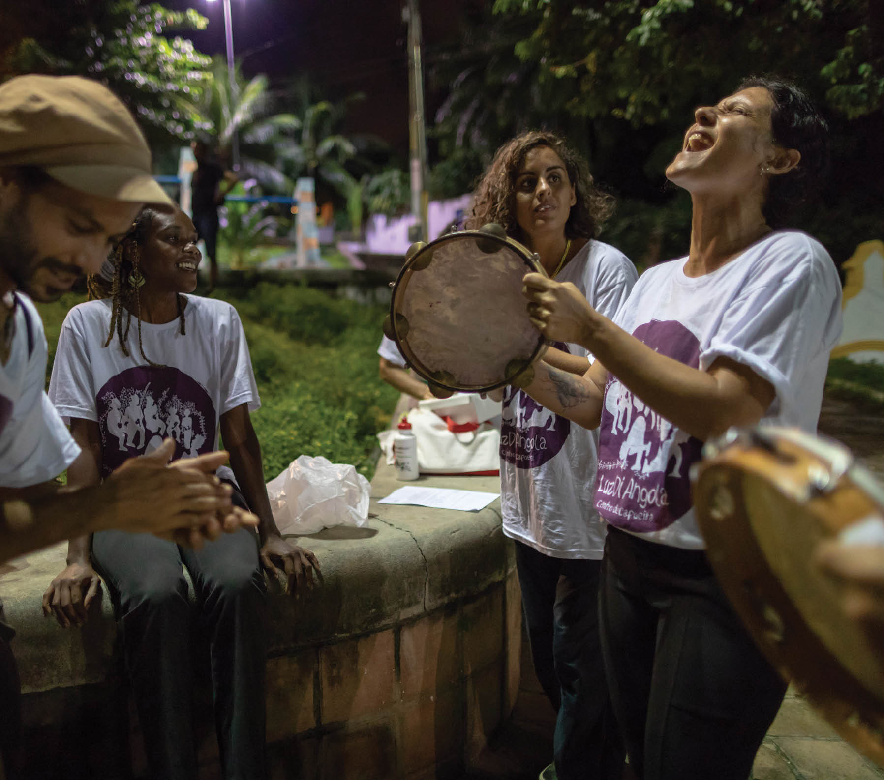 A group of musicians perform traditional Coco music in Olinda, Brazil  The name  Coco  is a common Northeastern Brazilian slang for head, referring to the fact that song lyrics are often improvised 