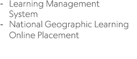  Learning Management System National Geographic Learning Online Placement 