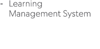  Learning Management System 