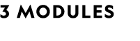 3 modules