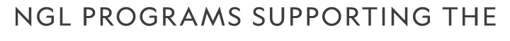 NGL Programs Supporting the 