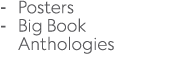  Posters Big Book Anthologies 