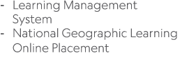  Learning Management System National Geographic Learning Online Placement 