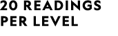 20 readings per level