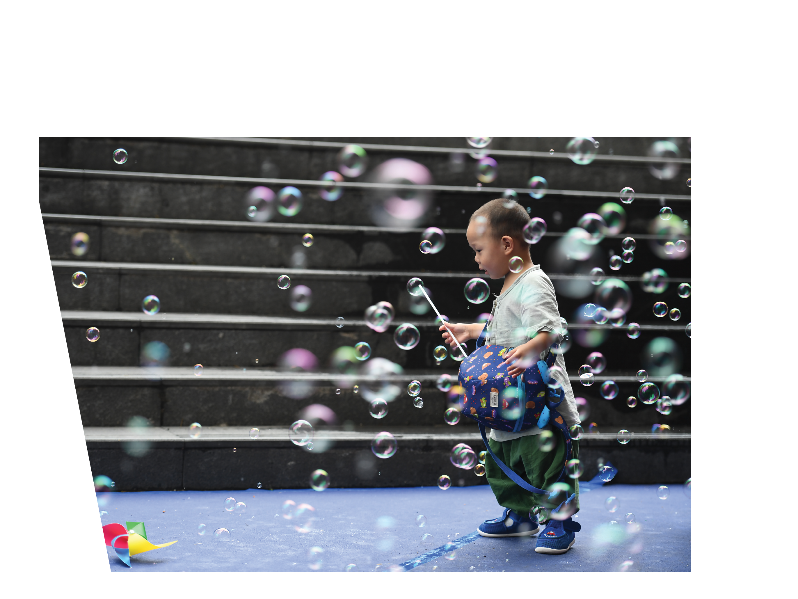 Shopping mall at Guanyinqiao Commercial Circle in Chongqing, China. 