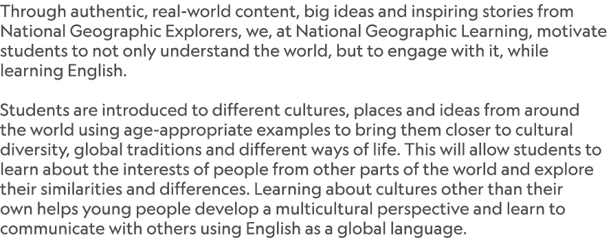 Through authentic, real-world content, big ideas and inspiring stories from National Geographic Explorers, we, at Nat...